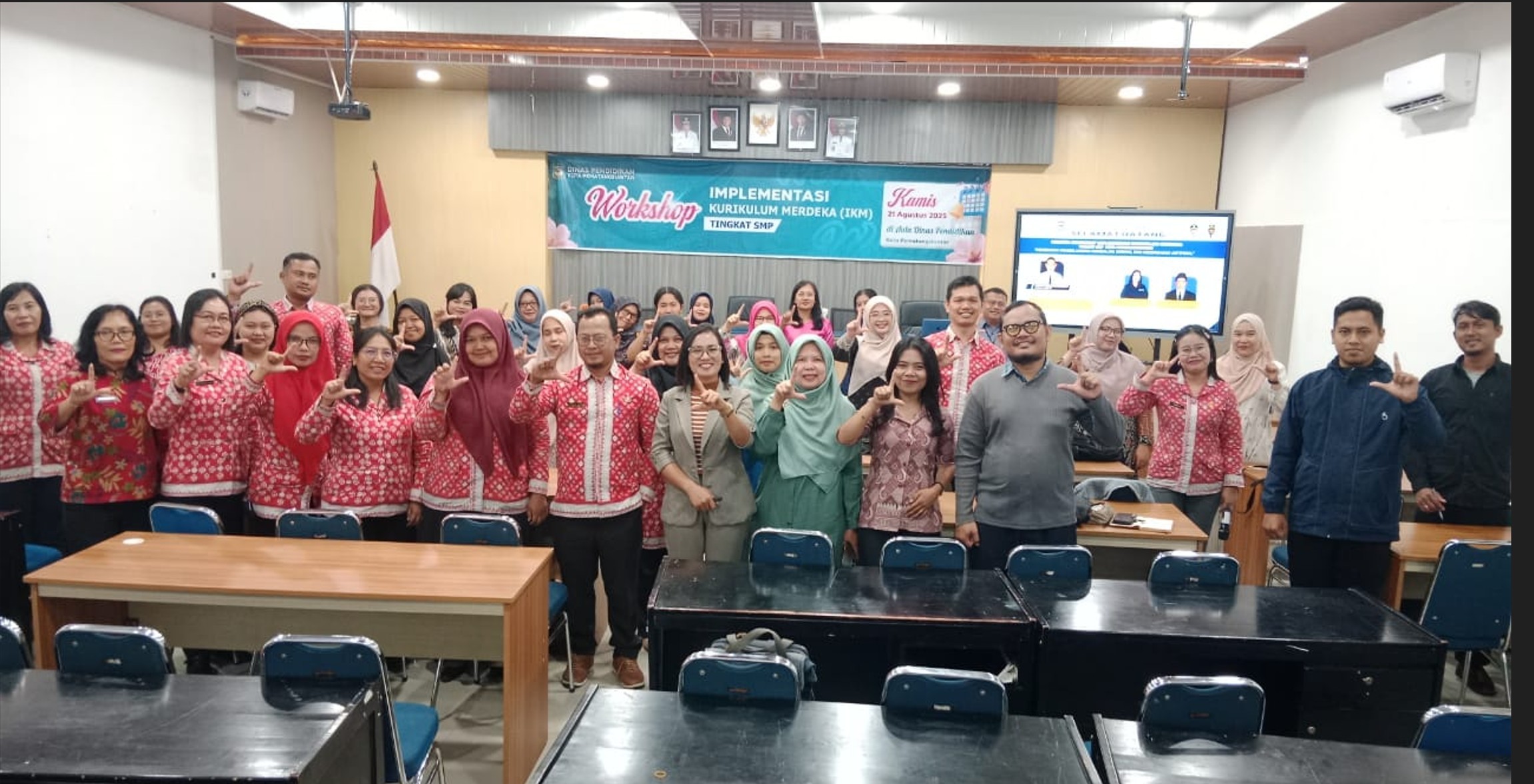 Disdik Sukses Gelar Workshop IKM Tingkat PAUD/TK, SD dan SMP se – Kota Pematangsiantar