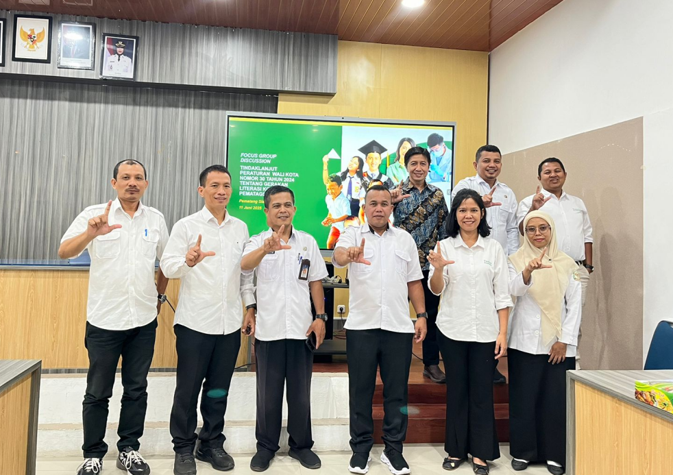 Disdik Ikuti FGD Tentang Gerakan Literasi di Kota Pematangsiantar